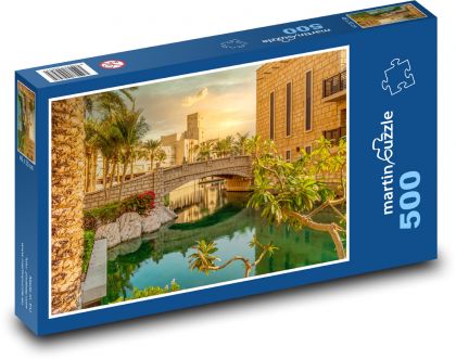 Dubaj - Madinat Jumeirah  - Puzzle 500 dílků, rozměr 46x30 cm