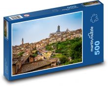 Italy - City of Siena Puzzle of 500 pieces - 46 x 30 cm 