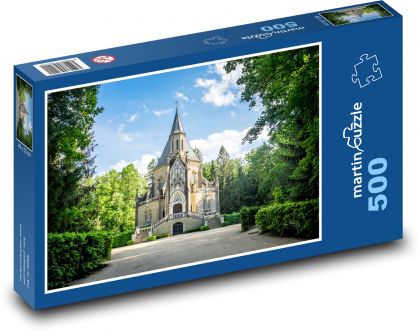 Schwarzenberg Tomb - Czech Republic, cemetery - Puzzle of 500 pieces, size 46x30 cm 