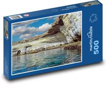 Rock formations - coast, sea Puzzle of 500 pieces - 46 x 30 cm 