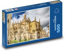 Segovia - Hiszpania, architektura Puzzle 500 elementów - 46x30 cm