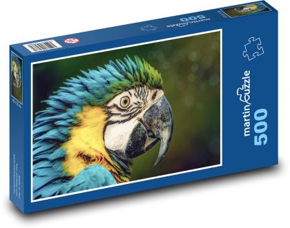 Parrot - Ara, Bird - Puzzle of 500 pieces, size 46x30 cm 