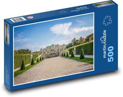 Belvedere Palace - Rakúsko, Viedeň - Puzzle 500 dielikov, rozmer 46x30 cm 