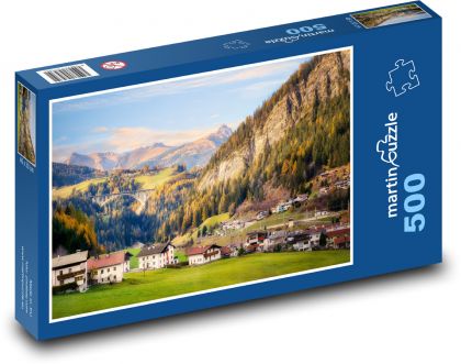 Jižní Itálie - Tyrolsko, Alpy - Puzzle 500 dílků, rozměr 46x30 cm