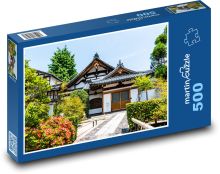 Chrám - Japonsko, Kjóto Puzzle 500 - 46x30 cm