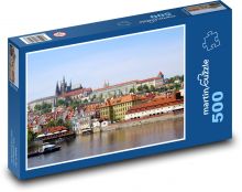 Praha - Česká republika, mesto Puzzle 500 dielikov - 46 x 30 cm 