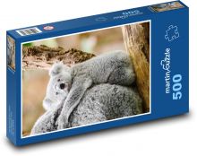 Koala - zvíře, mládě Puzzle 500 dílků - 46 x 30 cm