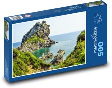 Skopelos, Grecja, skała Puzzle 500 elementów - 46x30 cm