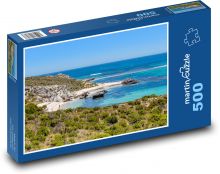 Rottnest Island - Australia, Sea Puzzle of 500 pieces - 46 x 30 cm 