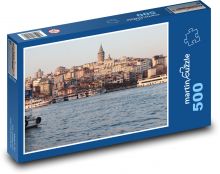 Galata - Istanbul, Turecko Puzzle 500 dielikov - 46 x 30 cm 