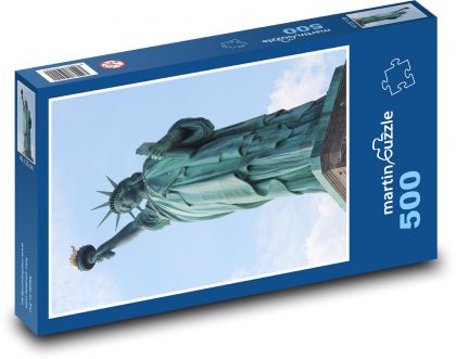 America - Statue of Liberty, New York - Puzzle of 500 pieces, size 46x30 cm 