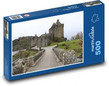 Zamek - Eilean Donan, Wielka Brytania Puzzle 500 elementów - 46x30 cm