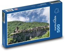 Castellfollit de la Roca - Španielsko, obec Puzzle 500 dielikov - 46 x 30 cm 