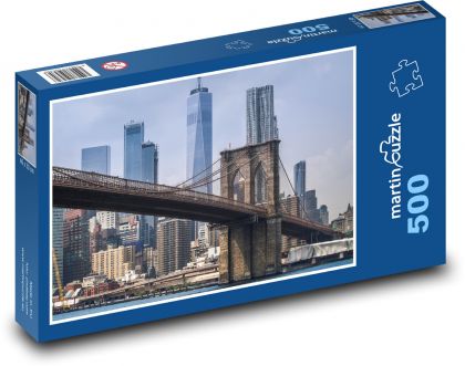 Manhattan, New York - Puzzle 500 dielikov, rozmer 46x30 cm 