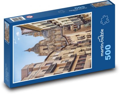 Segovia - město, Španělsko - Puzzle 500 dílků, rozměr 46x30 cm