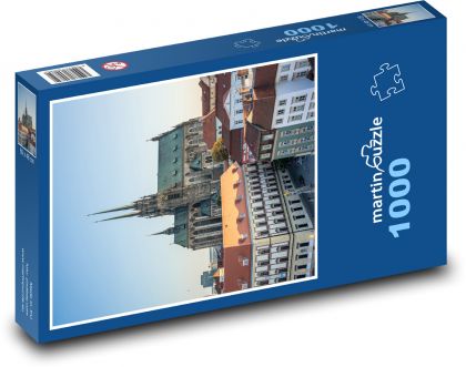 Katedrála svatých Petra a Pavla - Brno, Česká republika - Puzzle 1000 dílků, rozměr 60x46 cm