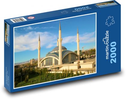 Minaret - construction, architecture - Puzzle 2000 pieces, size 90x60 cm 