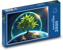 Tree on planet Earth Puzzle 2000 pieces - 90 x 60 cm