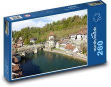 Bern - most, Švajčiarsko Puzzle 260 dielikov - 41 x 28,7 cm 