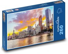 New York - řeka Puzzle 260 dílků - 41 x 28,7 cm