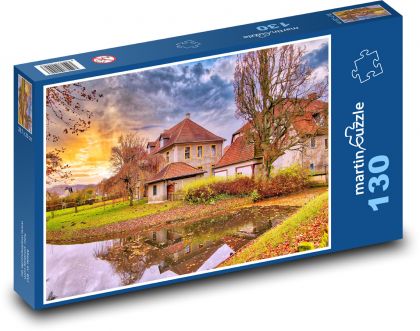 Příroda na podzim - Puzzle 130 dílků, rozměr 28,7x20 cm