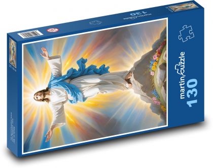 Portrait of Jesus Christ - Puzzle 130 pieces, size 28.7x20 cm 