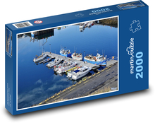 Boats - pier, berth Puzzle 2000 pieces - 90 x 60 cm