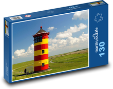 Ostfriesland - lighthouse Puzzle 130 pieces - 28.7 x 20 cm 