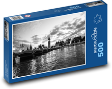 Palace of Westminster - Big Ben, London Puzzle of 500 pieces - 46 x 30 cm 